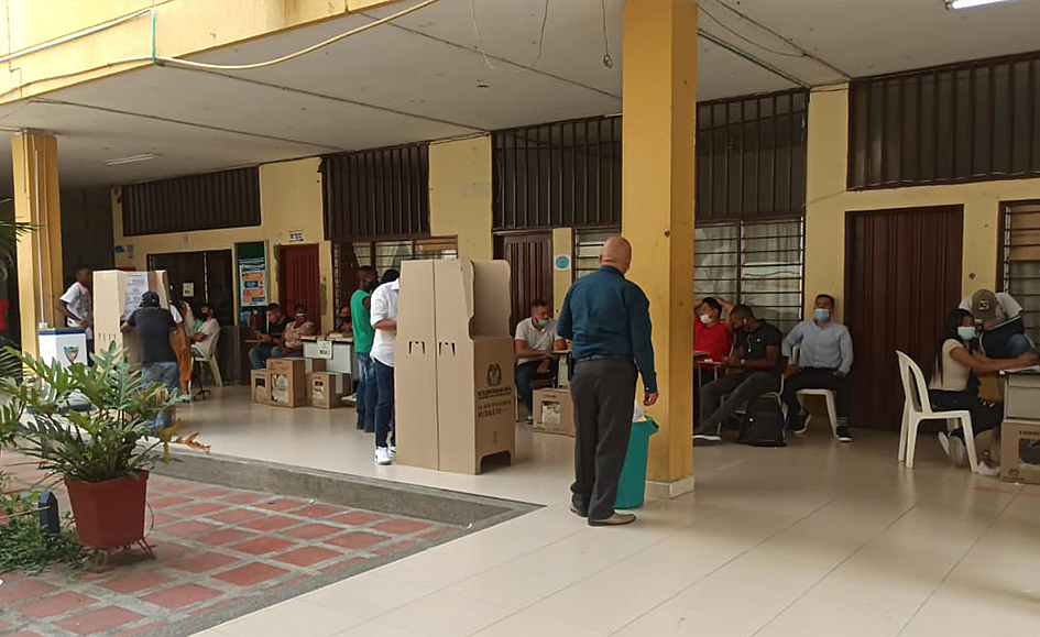 Así arranca la jornada electoral en Tuluá