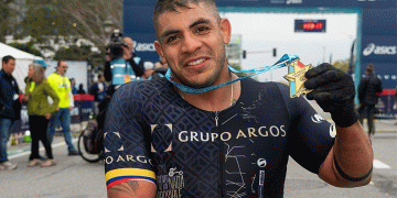 Francisco Sanclemente ganó la maratón de Los Ángeles