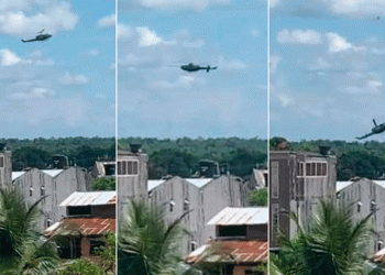 Video: helicóptero del Ejército pierde control y cae en Quibdó, Chocó