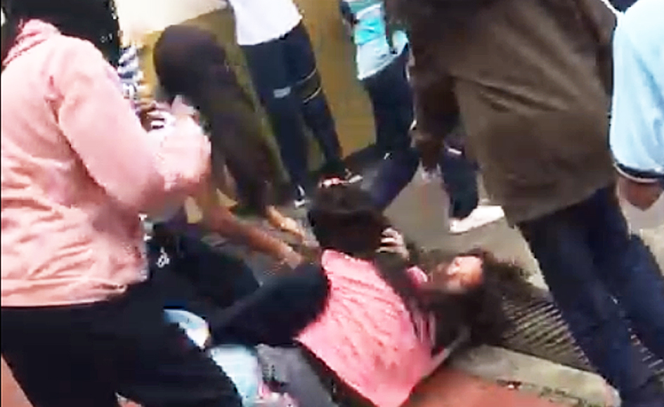 Estudiantes se agarraron a golpes en La Graciela