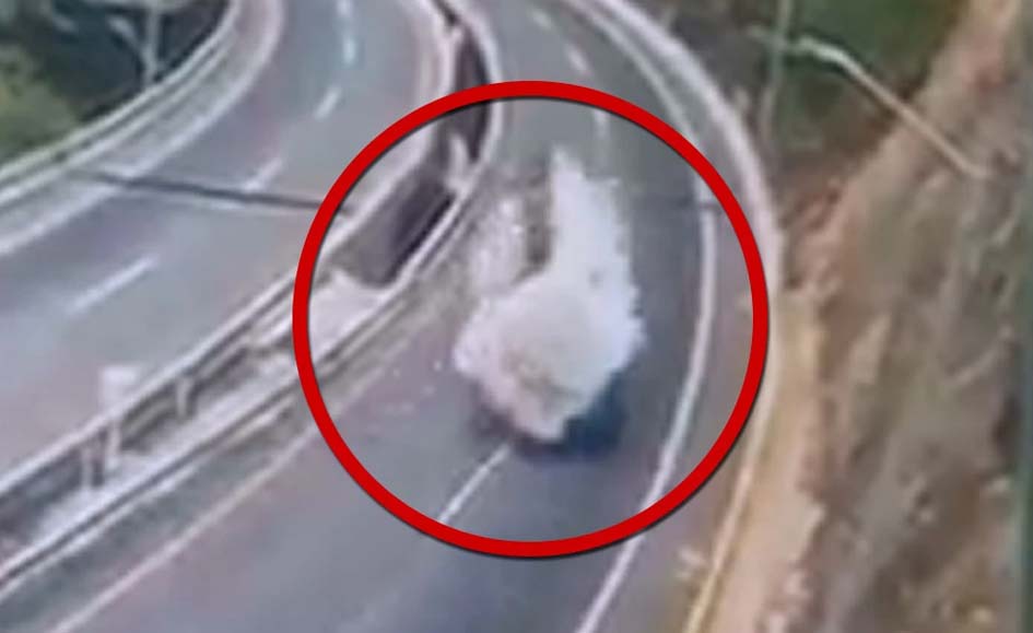 Revelan impresionante video de accidente que dejó seis muertos en Nariño