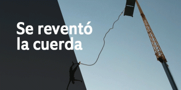 Cerda de bungee jumping se reventó en pleno salto y hombre cayó al vacío