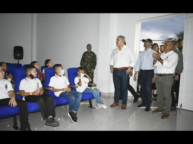 Inauguran el Sacúdete, complejo deportivo en el corregimiento de Nariño