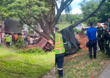 Un muerto y cuatro heridos en accidente de la doble calzada