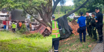 Un muerto y cuatro heridos en accidente de la doble calzada