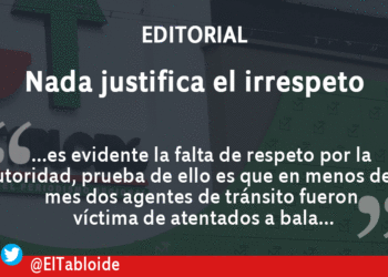 Nada justifica el irrespeto