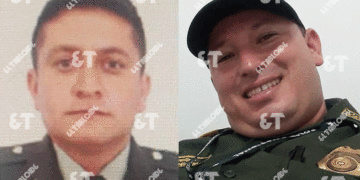 Dos policías de la Escuela Simón Bolívar las víctimas del desplome del puente