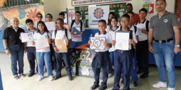 Estudiantes y profesores, construyen valores de vida