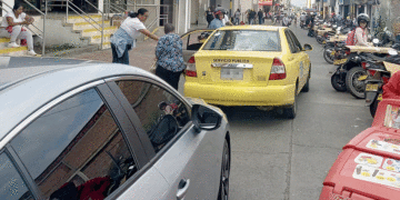 Mala costumbre de los taxistas tulueños