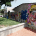 Muralistas y grafiteros expusieron todo su talento en el parque Uribe