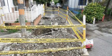 Denuncian problema sanitario en barrio el jardín