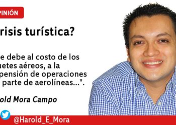 ¿Crisis turística?