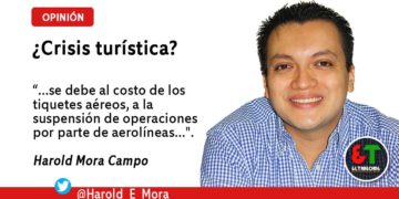 ¿Crisis turística?