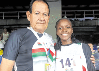 La atleta tulueña Nahomy Castro, ganó oro en pruebas combinadas