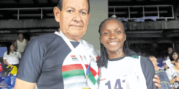 La atleta tulueña Nahomy Castro, ganó oro en pruebas combinadas