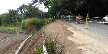 Avanzan las obras en la 40; el daño lo ocasionó la creciente de la quebrada El Ahorcado