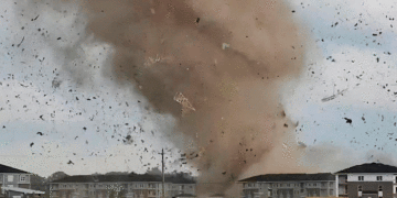 Impresionantes tornados azotaron Estados Unidos, por lo menos cuatro personas murieron
