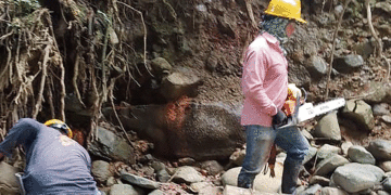 Inician limpieza de las quebradas en zona rural de Buga