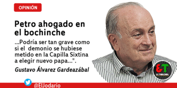 Petro ahogado en el bochinche