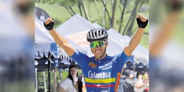 Juan Fernando Monroy, campeón Panamericano de MTB en la modalidad de Maratón