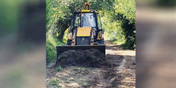 Alcaldía de La Unión avanzan en recuperación de vías rurales