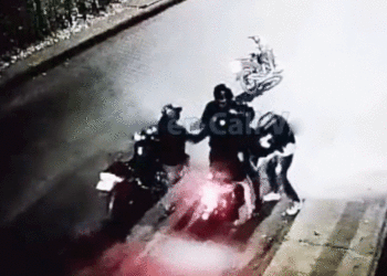 Impactante robo en plena madrugada quedó grabado en cámaras de seguridad