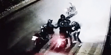 Impactante robo en plena madrugada quedó grabado en cámaras de seguridad