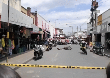Mujer es asesinada en la galería; la víctima se movilizaba en una motocicleta