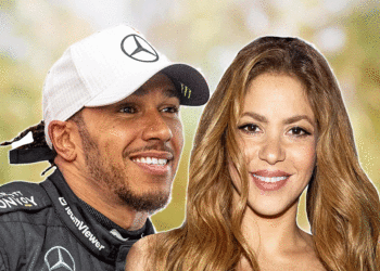 Medios internacionales confirman romance de Shakira y Lewis Hamilton: “se besaron en público”