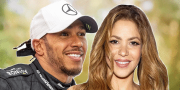 Medios internacionales confirman romance de Shakira y Lewis Hamilton: “se besaron en público”