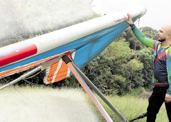 Roldanillo en el mundial de Ala Delta en Macedonia