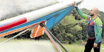 Roldanillo en el mundial de Ala Delta en Macedonia