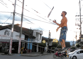 «Profesión peligro» en la vía pública de Tuluá