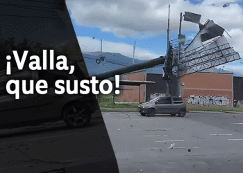 ¡Valla, que susto!; milagro en una avenida de la ciudad de Armenia