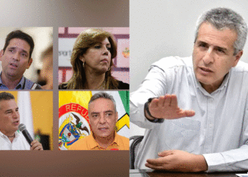 El ministro Luis Fernando Velasco arremetió contra los gobernadores que cuestionan al Gobierno Petro