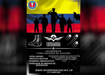 Incorpórate como soldado de aviación