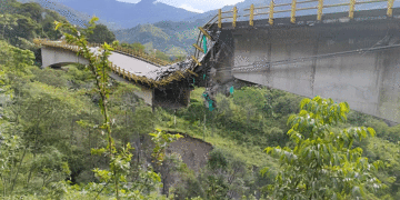 Colapsó puente Los Grillos en la vía alterna al Llano; ya había denuncia de fallas