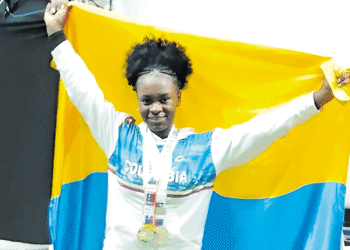 Tres medallas de oro para Íngrid en Caracas