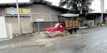 Una calle convertida en camino de herradura
