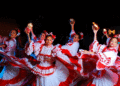 A bailar en el 17 Festival Internacional Bailes Tradicionales en Andalucía
