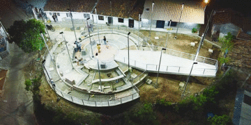 Casi listo el mirador de La Cruz en el municipio de La Unión