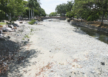 Al río Tuluá le falta agua y le sobra arena, se empieza a sentir efectos del fenómeno del niño