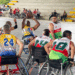 Todo un ejemplo de vida; exitosa parada de baloncesto en sillas de ruedas