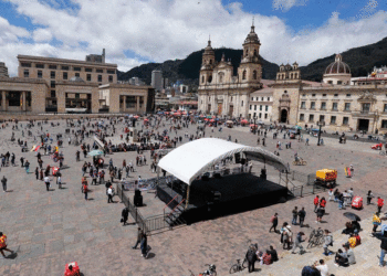 Solo tarima y sonido para ‘fiesta’ por marchas costará a colombianos más de $ 260 millones