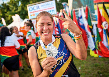 Atleta trujillense triunfa en Bélgica; en Campeonato Mundial de Obstáculos