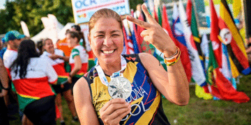 Atleta trujillense triunfa en Bélgica; en Campeonato Mundial de Obstáculos