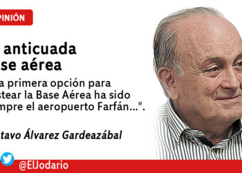 La anticuada base aérea