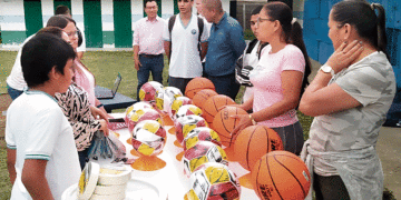 Entregaron dotación deportiva y cultural