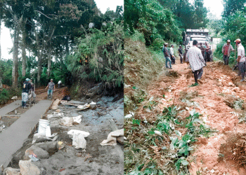 Avanzan las obras de recuperación de vías rurales en el municipio de Riofrío