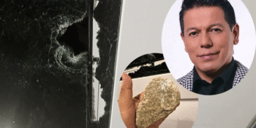 En San Pedro atacan con piedras el bus del cantante de música popular Fernando Burbano